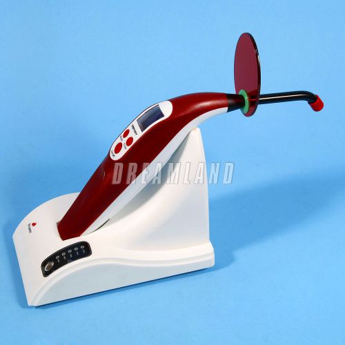 US Local Dental Wireless Cordless LED Curing Light Lamp SKYSEA T2 Red