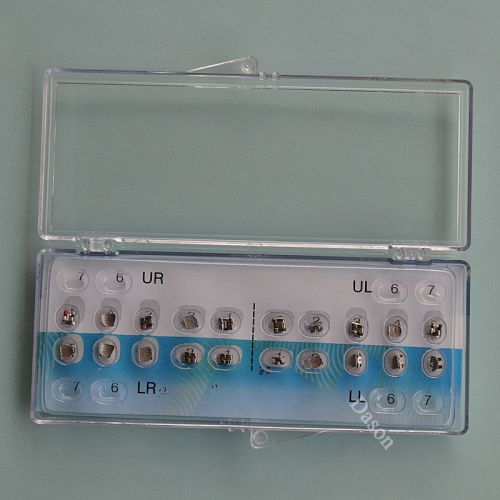 Dental standard straight wire mbt bracket  no hook,0.022&#034;  10 kit s for sale