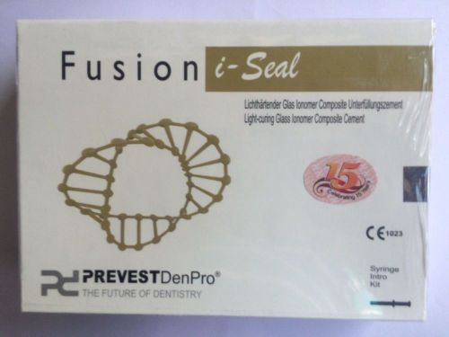 Fusion I-Seal, Light curing Glass Lonomer Cement,,, free shipping
