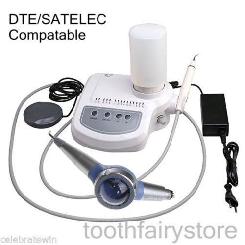 Dental portable ultrasonic piezo scaler dte satelec style + air polisher prophy for sale