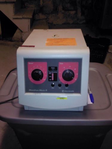 FISHER SCIENTIFIC TABLETOP CENTRIFUGE MODEL MARATHON MICRO A - WORKS - AS IS