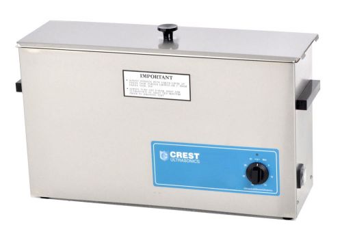 New! crest cp1800t 5.25 gal ultrasonic cleaner, timer+cover 19.5”x11.75”x6” for sale