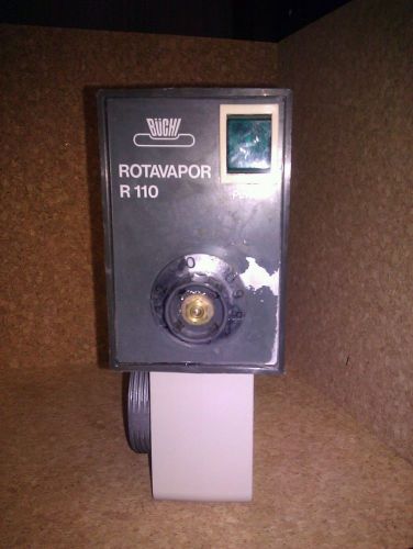 Buchi rotavapor r 110 krvr 65/45 rotary evaporator head excellent for sale
