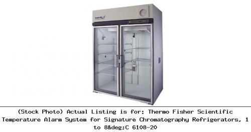 Thermo fisher scientific temperature alarm system for signature : 6108-20 for sale