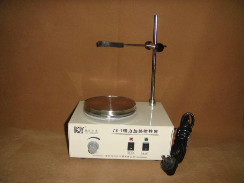 Electric hotplate hot plate magnetic stirrer with stir bar