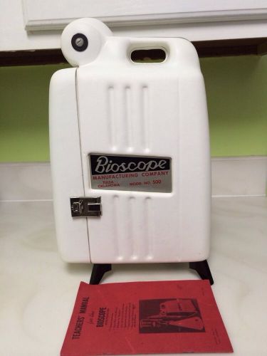 ^^  BIOSCOPE MICROSCOPE MODEL 500- With New Bulb