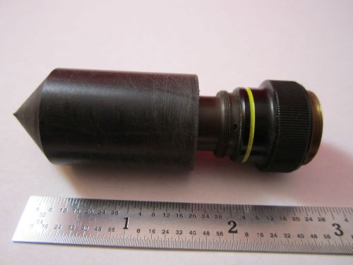 WEIRD OPTICAL MICROSCOPE PART OBJECTIVE WITH POINTY ATTACHMENT OPTICS BIN #7B