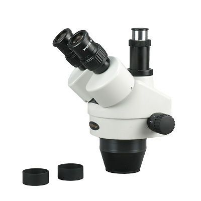 3.5x-90x trinocular zoom stereo microscope head for sale