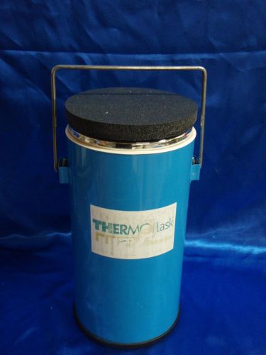 Nice Thermo Flask 5 Liter N2 Dewar w/Vented Lid &amp; Handle