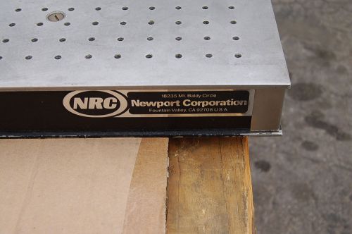 NEWPORT-OPTICAL-TABLE-4-x-2 NRC Breadboard Plate +Threaded Leg Mounts Laser Lab