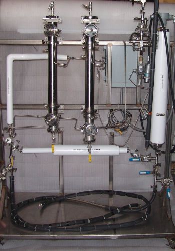 Hemicellulose extraction column separator skid