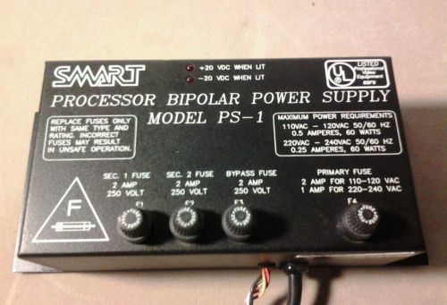 SMART PS-1 PROCESSOR BIPOLAR POWER SUPPLY