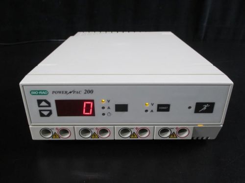 BIO-RAD PowerPac 200 Electrophoresis Power Supply 100-120 VAC