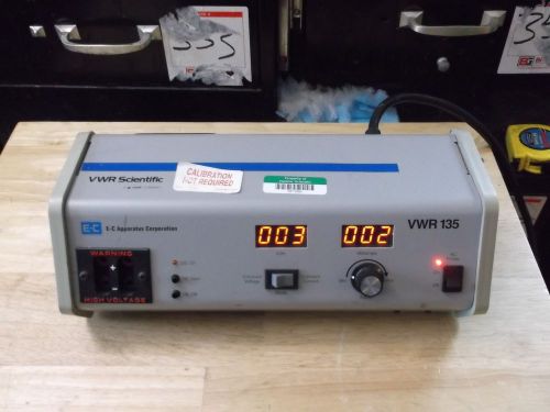 E-C Apparatus Electrophoresis Power Supply (VWR 135) FOR PARTS