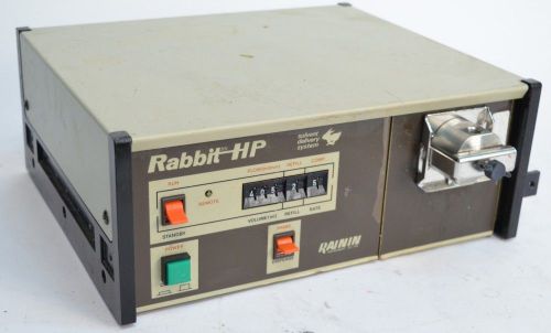 Rainin rabbit-hp solvent delivery system pump for sale