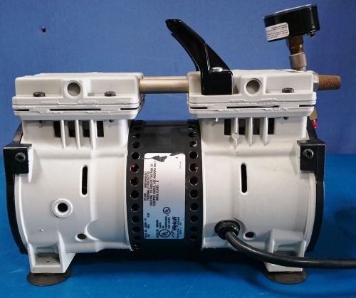 Welch 2565b-01 air compressor dry vacuum pump for sale