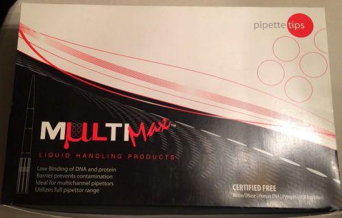 Multimax 100 to 1000ul microliter filtered sterile pipette tips universal gilson for sale