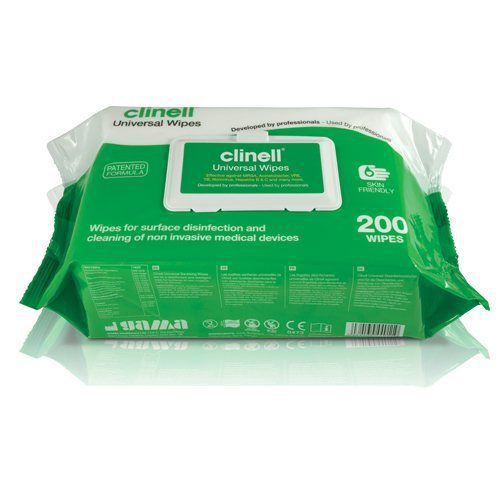 Clinell universal sanitising wipes for sale