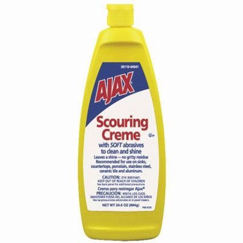 Ajax® scouring creme, 9 bottles per case, 24-1/2-oz. bottle (cpc 04941) for sale