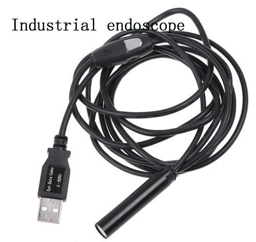 7 meters Line USB Industrial endoscope Waterproof 4 Led