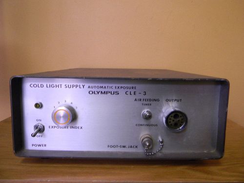 Olympus Cold Light Supply CLE-3