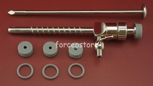 New 5.5x95 mm magnetic seal trocar cannula + screw laparoscopy for sale