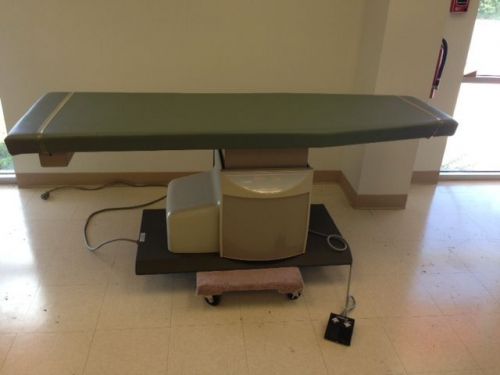 Midmark ritter 306 power exam table used treatment moss upholstery excellent for sale