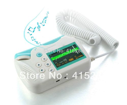 Free shipping  handheld home useing fetal doppler L6C