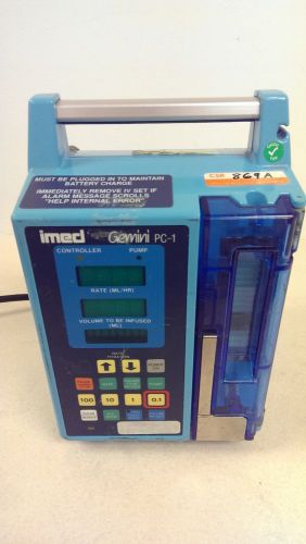 IMED Gemini PC-1 Infusion IV pump Volumetric