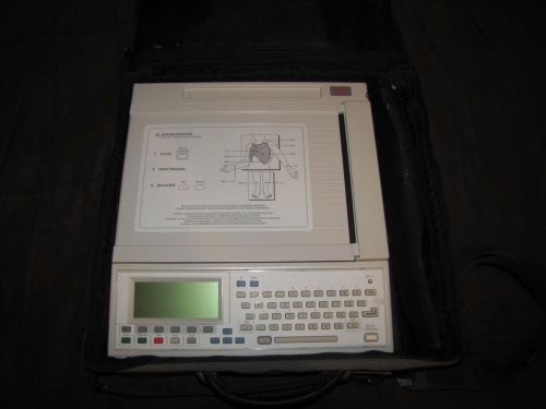 Hp pagewriter 200i m1770a interpretive ecg machine w/ ecg leads for sale
