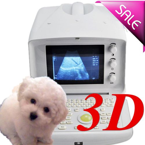 Veterinary Full Digital VET Ultrasound Scanner +Convex Probe 3D Animal Pregnancy