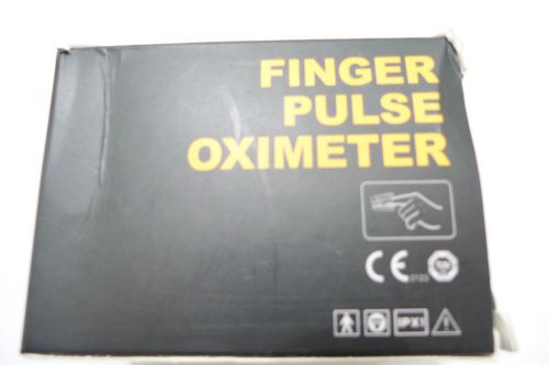 Finger pulse oximeter sm-110 with carry case and neck/wrist cord for sale