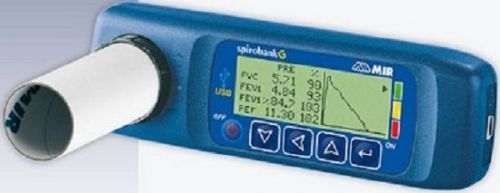 NEW MIR Spirobank G Pocket Size Spirometer for Spot Screening