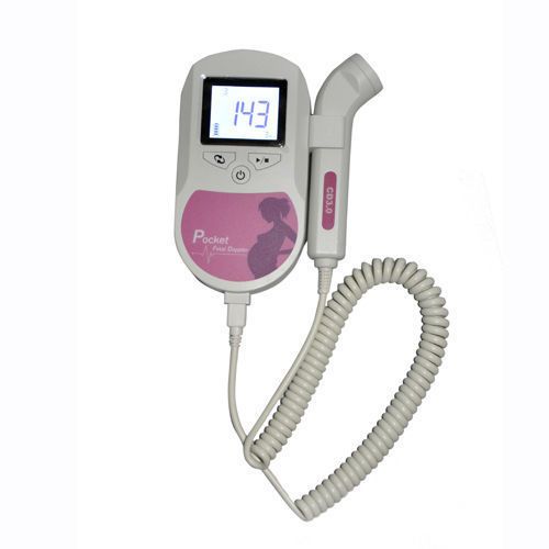 NEW FDA LCD 100% Warranty Sonoline C1 Fetal Heart Doppler/Backlight 3MHZ Probe