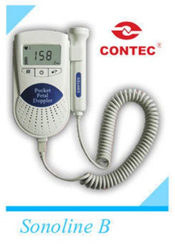 Sonoline b fetal heart doppler, lcd,home use pocket, 3mhz fda with free gel,sale for sale