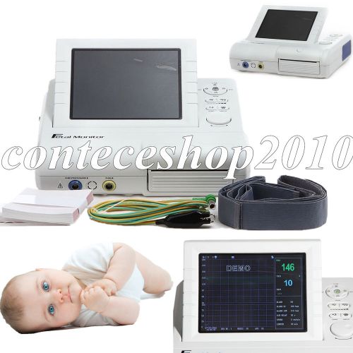 Contec, NEW 24-Hour real-time FHR TOCO Fetal Monitor,Printer+ Printer paper