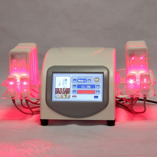 5mw each diode lipo laser 650nm lllt 14pads beauty help slimming machine for sale