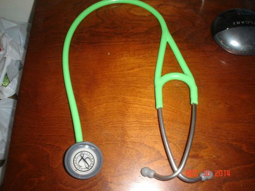 Brand New Littman Cardiology Neon Green Stethoscope (RARE)