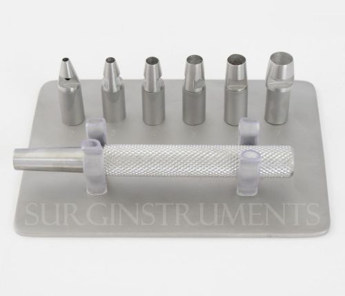 Keyes dermal punch set dermatology surgical instruments for sale