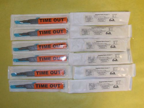 Sandel weighted safety scalpel blade #11 qty: 12 sterile 2211-n js* for sale