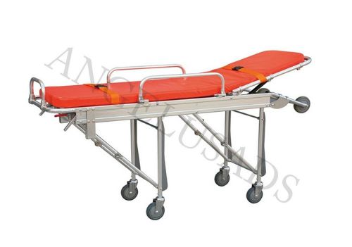 Emergency medical hospital stretcher ambulance automatic loading camilla usa for sale