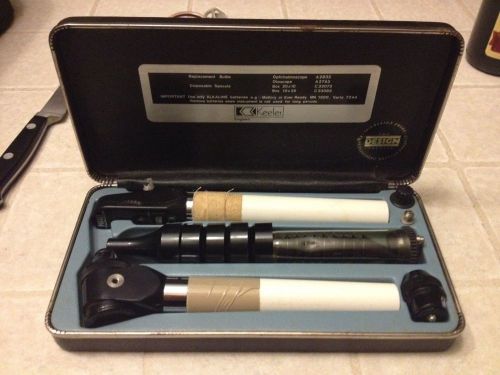 keeler pocket ophthalmoscope and otoscope lights come on otherwise untested