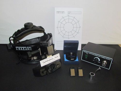 Binocular Indirect Ophthalmoscope Halogen with 20D Diagnostic Lens, HLS EHS