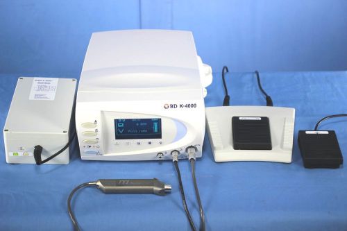 Becton dickinson bd k-4000 microkeratome bdk4000 lasik ophthalmic w/ warranty!! for sale