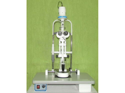 Slit lamp microscope economy haag streit type in box, hls ehs for sale