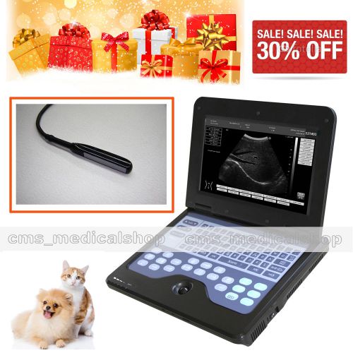 Veterinary Digital Ultrasound Scanner CMS600P2+2 Probes(3.5Mconvex+6.5M rectal)