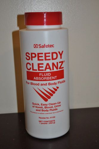 Speedy Cleanz , Fluid Absorbent &#034;Less Than One Pound&#034;