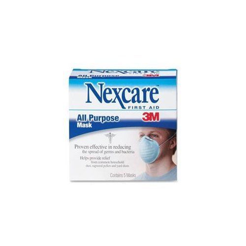 Nexcare All Purpose Filter Mask - Rayon Fiber, Polyester, Staple Fiber - (2643a)