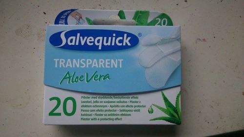 Salvequick Transparent AloeVera 20 pieces