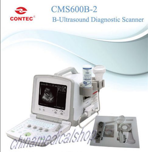 HOT CONTEC NEW Portable Ultrasound Scanner with convex probe+Transvaginal Probe